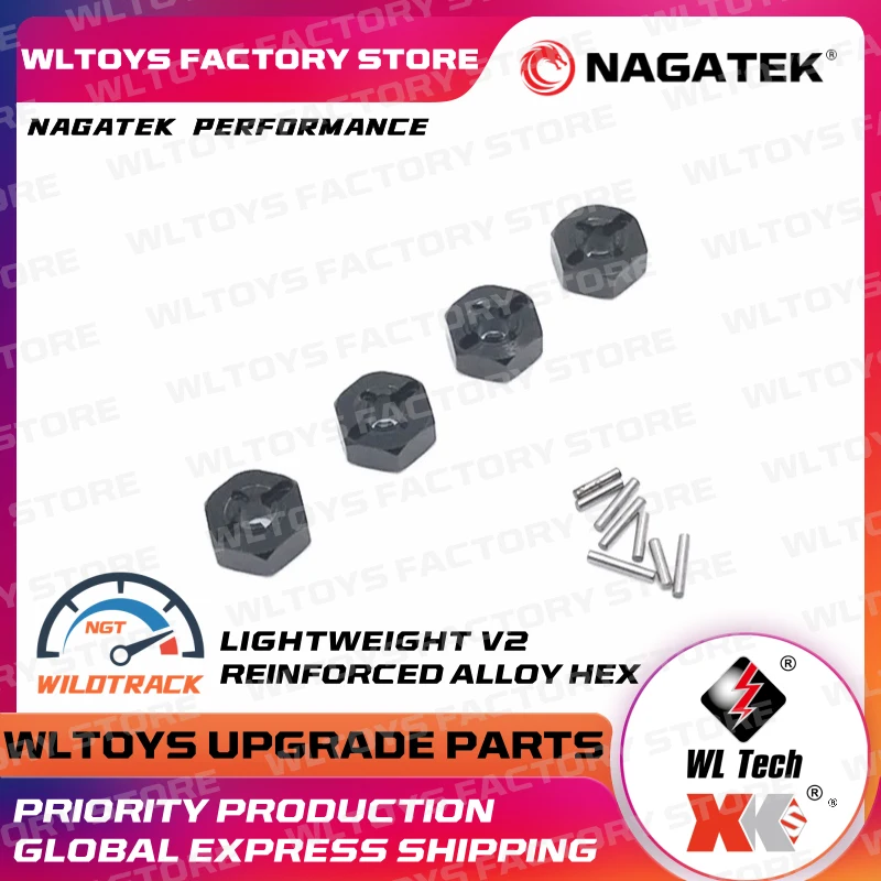 Wltoys 144001 wltoys 124019 124017 a959 a979 металлические детали для модернизации 4 шт. сплав 12 мм