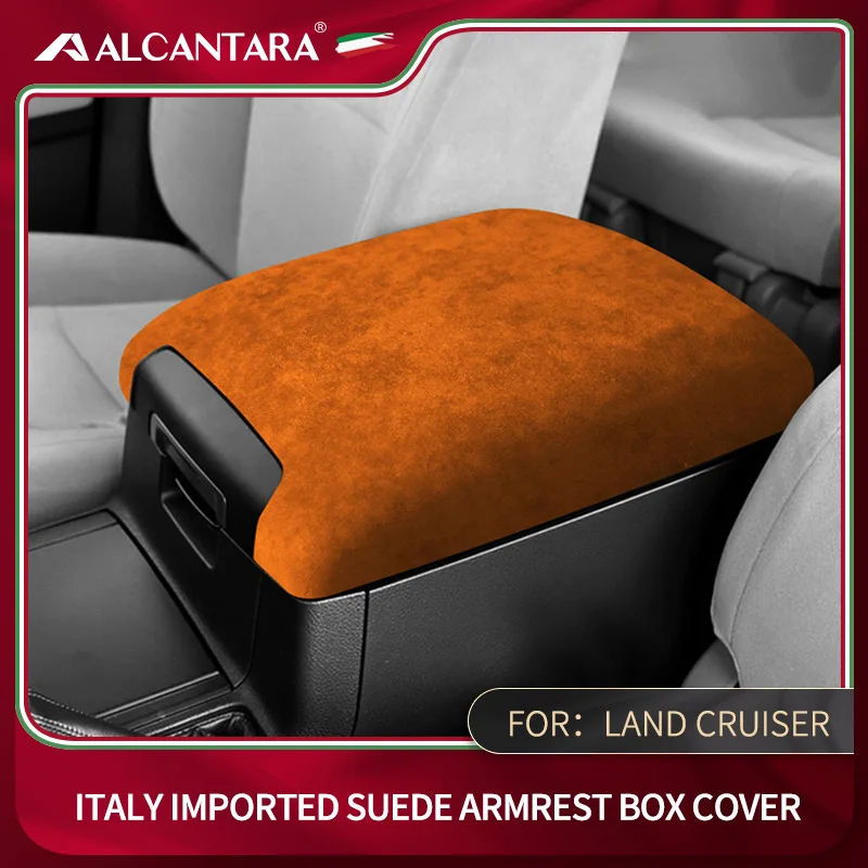 Центральный подлокотник из алькантары чехол для Toyota Land Cruiser Prado 120 2004 2005 2006 2007 2008 2009