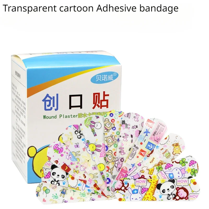 Детская повязка с мультяшным рисунком животных