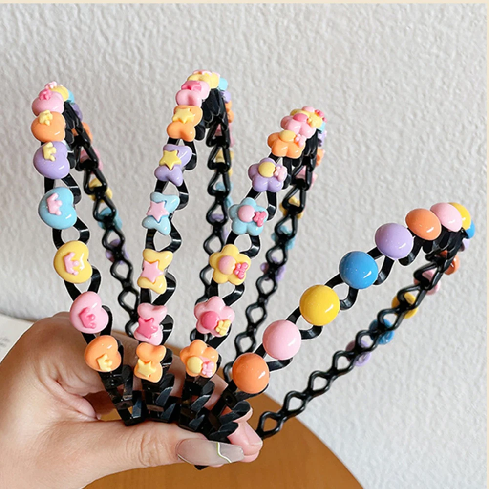 

Модные нескользящие повязки для волос, Эластичные Цветочные женские обручи для волос, повязка на голову, ободок, аксессуары для волос для де...