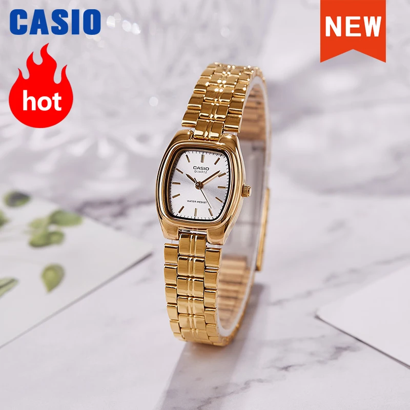 

Casio watch women watches top brand luxury set 30mWaterproof Quartz ladies watchTonneau shape Clock reloj mujer saat