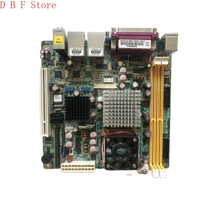 

AIMB-252 AIMB-252G2 AIMB-252G2-00A1E For Advantech Industrial Mini-ITX Motherboard Supports CF Card With Dual Network Ports