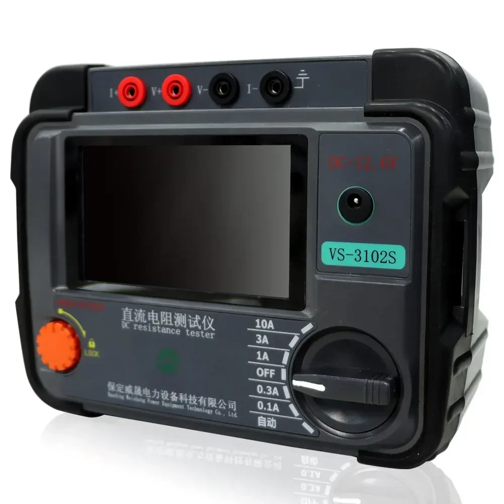 Ручная катушка обмотки трансформатора тестер низкого сопротивления постоянного