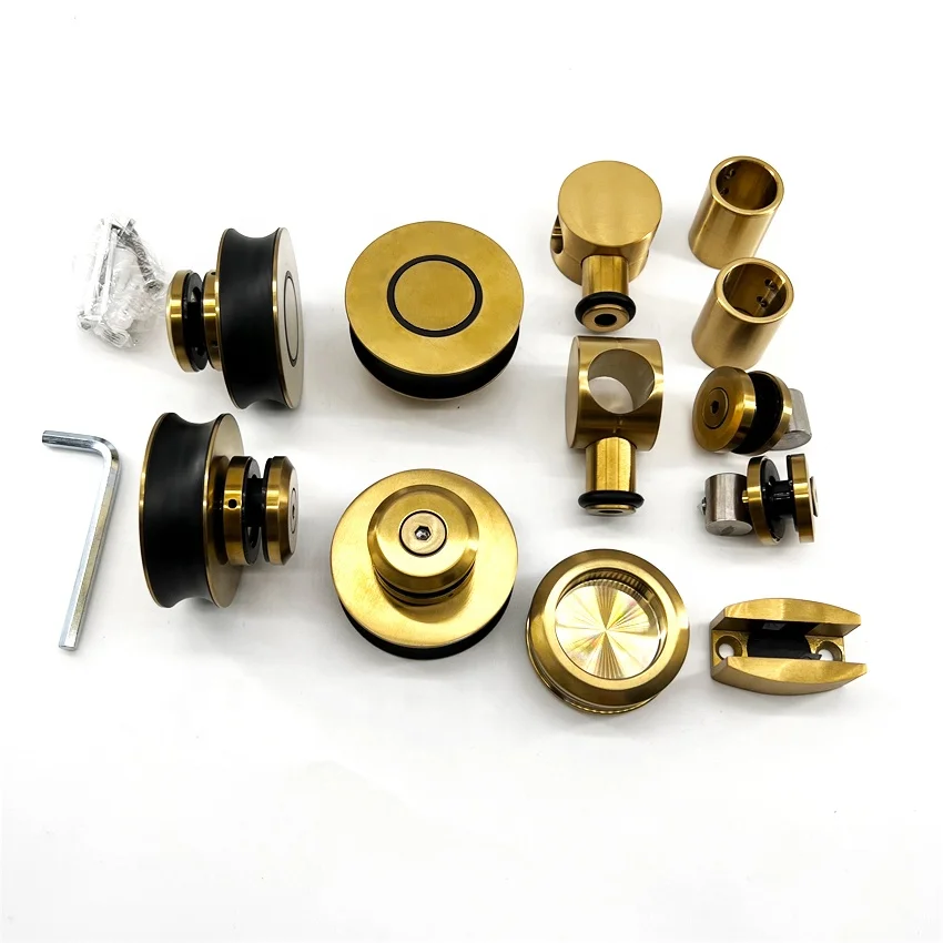 

Детали для душевой двери, стеклянные раздвижные двери, фитинги для ванной комнаты