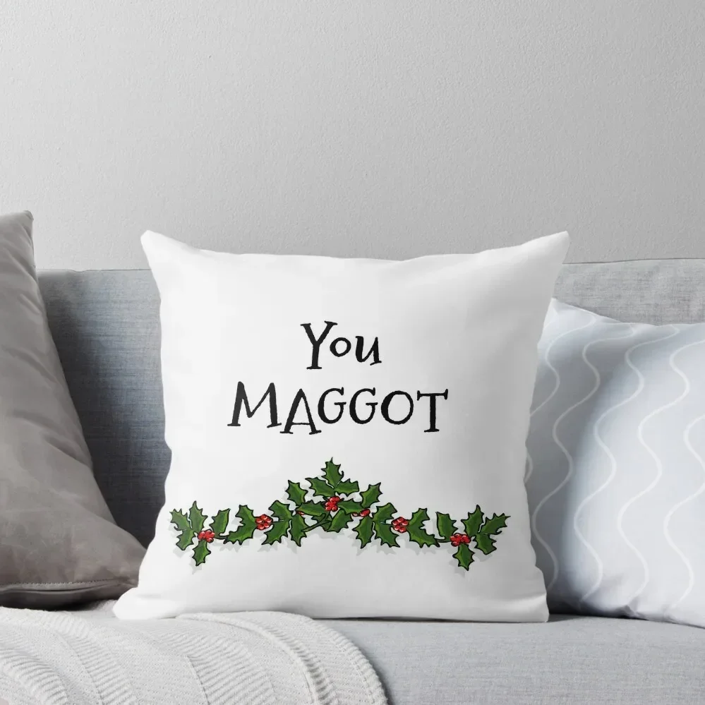 Рождественская Подушка You Maggot с изображением сказки Нью-Йорка Подарочная подушка