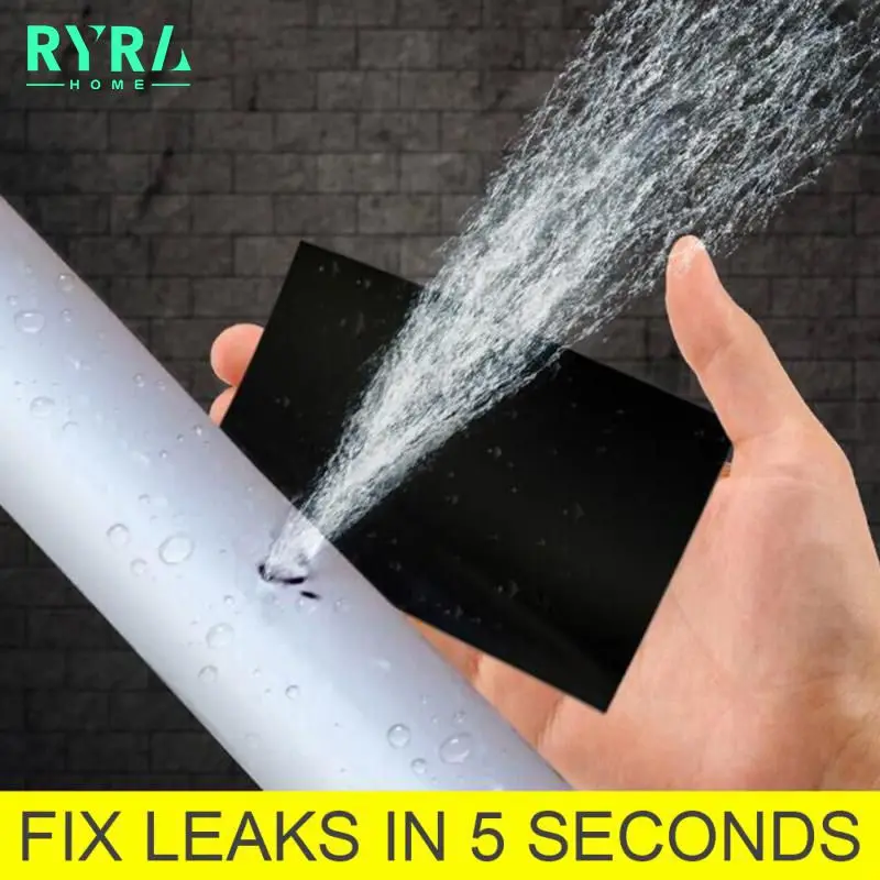 

Сверхпрочная волокнистая водонепроницаемая лента 20x10 см, ремонтная лента для предотвращения утечек, эффективная самоклеящаяся лента Fiberfix, ...