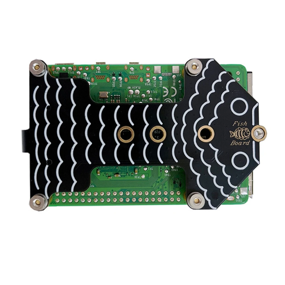 Плата адаптера для Raspberry Pi 5 плата PCIe к M.2 NVMe SSD совместимая с официальным корпусом
