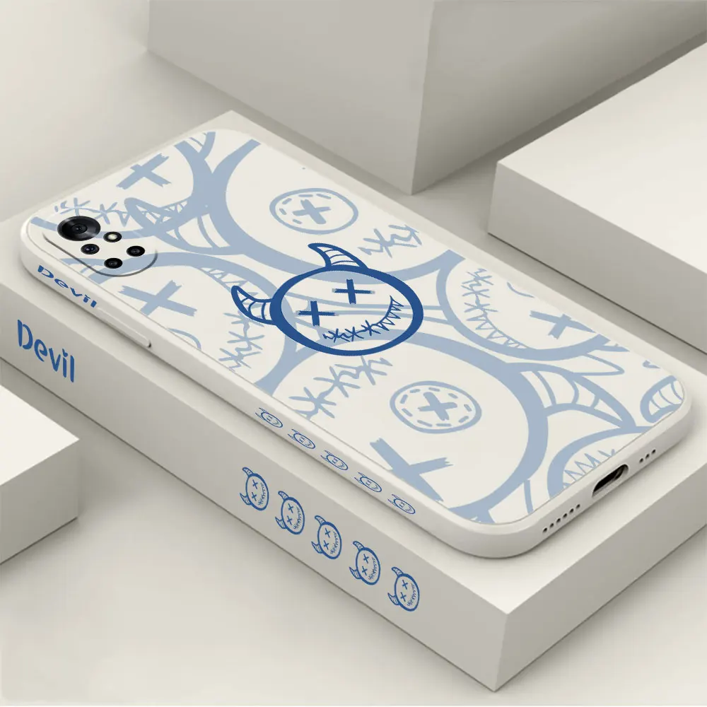 

Funny Devil Phone Case For Huawei NOVA 10 10SE 9SE 8 8SE 7 7SE 6 6SE 5 5I 4 3 3I 2 2S PRO PLUS 4G 5G Cover Funda Cqoue Shell