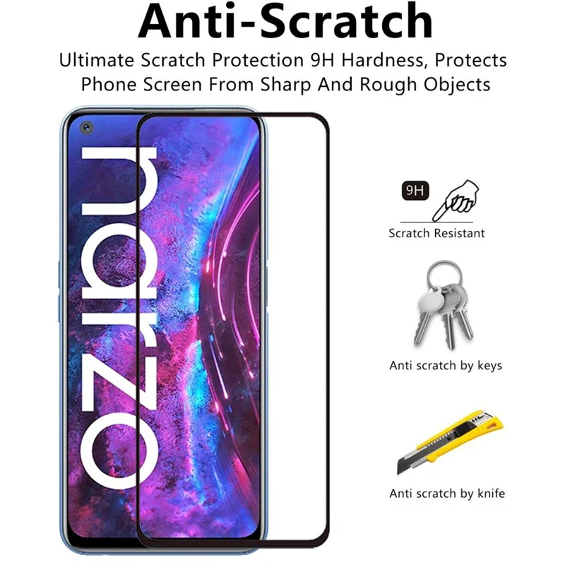 Чехол из закаленного стекла для Realme Narzo 30 чехол на Realmi Narzo30 4 г 5 6 телефона реме relme