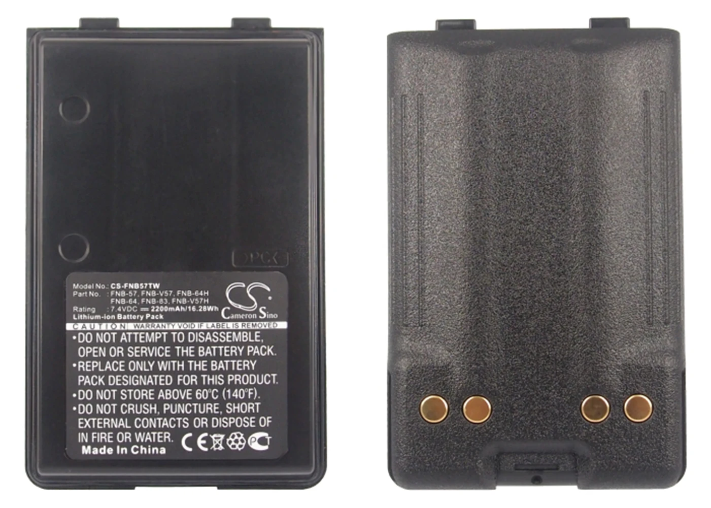 

Cameron Sino 2200mA Battery for YAESU VX-246,VX400,VX-400,VX410,VX-410,VX420,VX-420,VX800,VX-800,VXA120,VX-A120,VXA-120