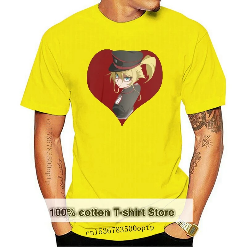 

Saga Of Tanya The Evil T Shirt Tanya The Evil T-Shirt Short-Sleeve Cute Tee Shirt Printed Summer Tshirt
