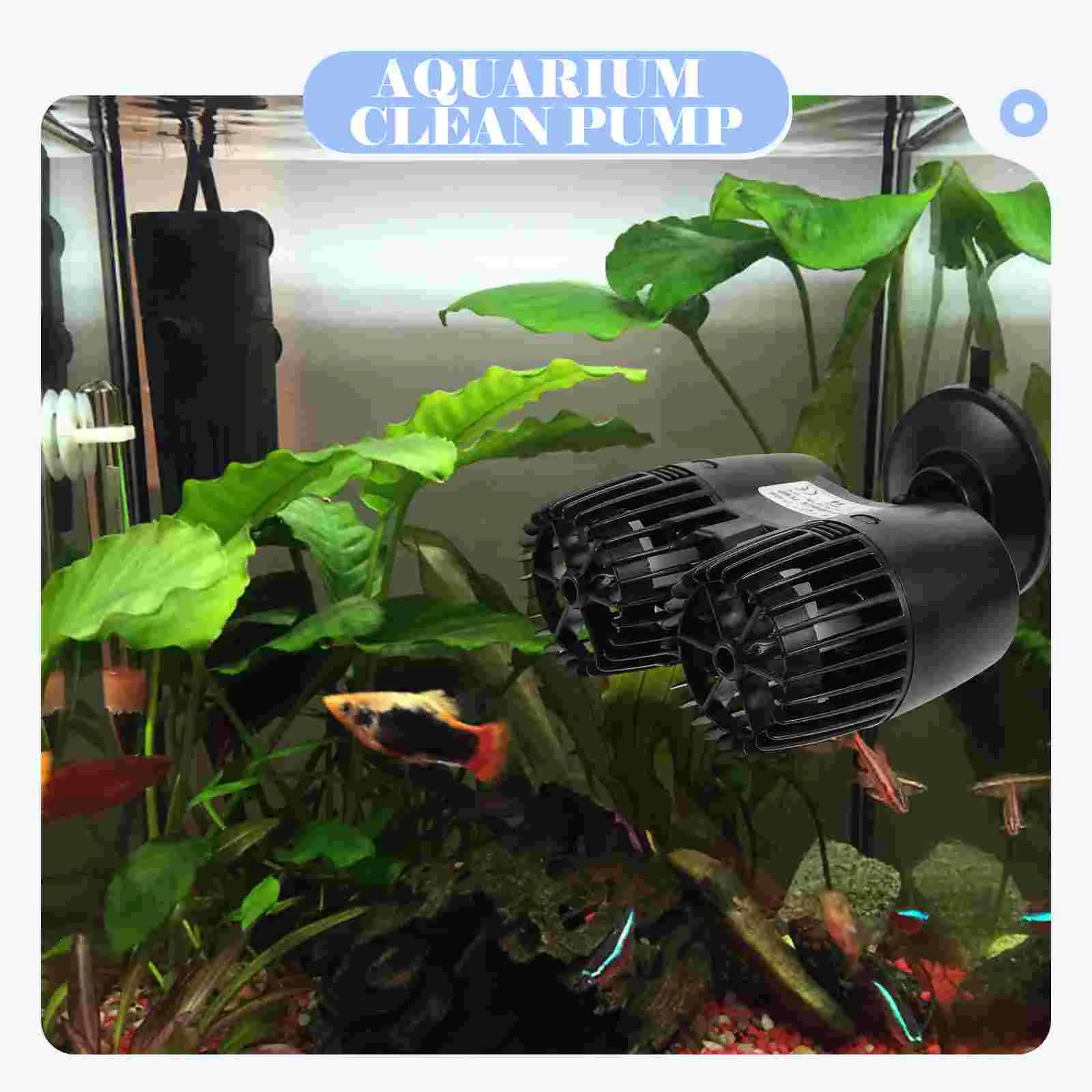 Аквариумный насос для создания волн присоска циркуляционный серфинга в
