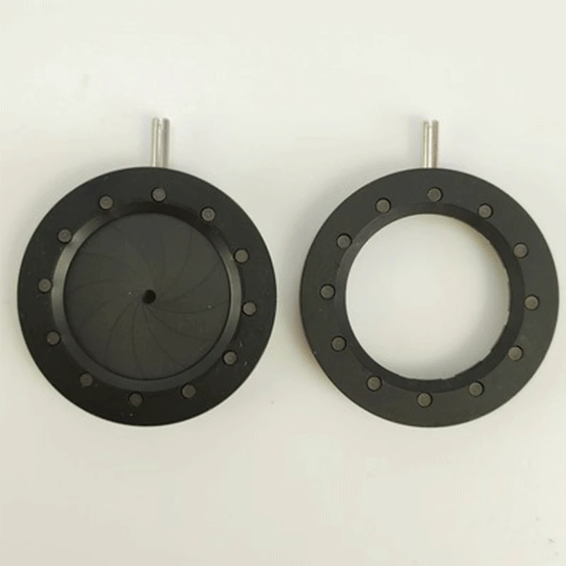 

1.2-18MM Adjustable Aperture Module Durable Camera Metal Integrated Manual Iris Diaphragm