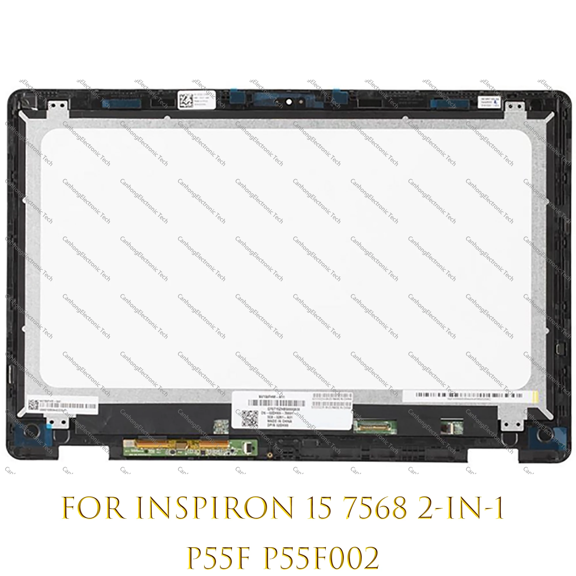 

For Dell Inspiron 15 7568 2-in-1 15.6" Laptop Touch Digitizer LCD Screen Display Panel Assembly 0HV2T 1920*1080 2560*1440