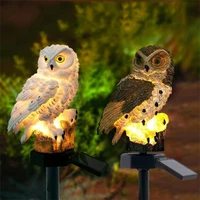 solar led light outdoor garden owl animal lawn lamps ornament waterproof lamp unique christmas lights outdoor solar lights