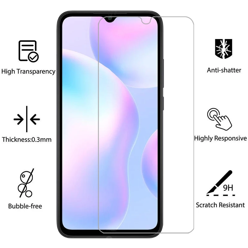 Защита экрана для xiaomi redmi 9at защитное закаленное стекло на redmi9at 9 at пленка телефона