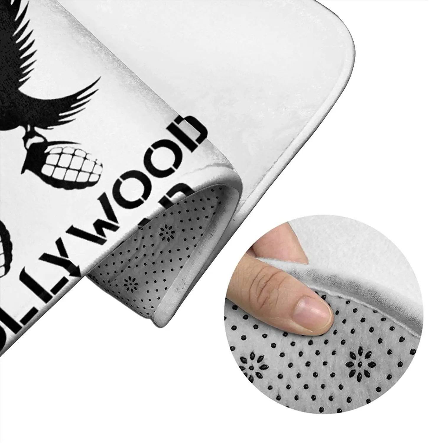 

Hollywood Undead Bathroom Mat Sets 3 Piece Set Rugs Memory Foam Mat Set Toilet Seat Cover Bath Mat Lid Cover