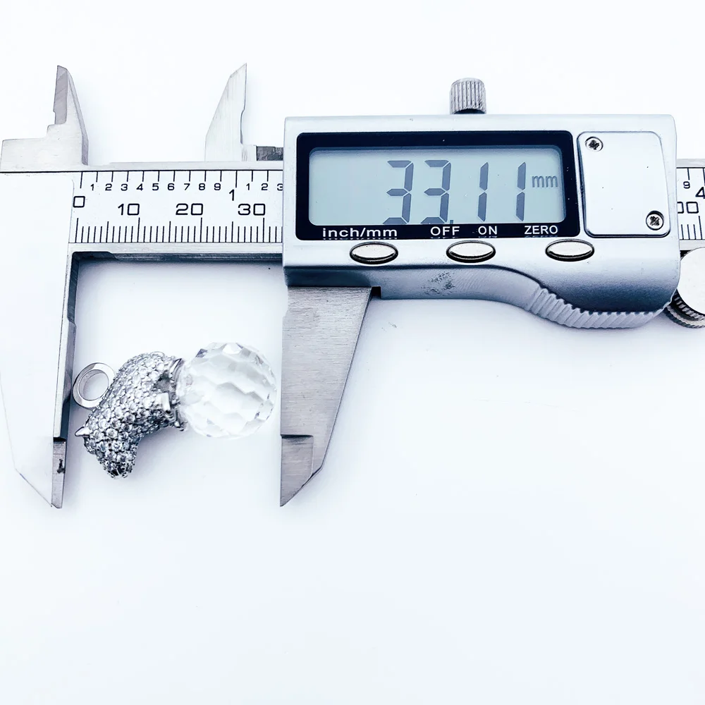 Подвеска Полярный Медведь Зима Новая Мода Глэмур 925 Стерлинговое Серебро Ювелирные Изделия Европейского Стиля Животное Милое Душевное Подарок Для Женщин