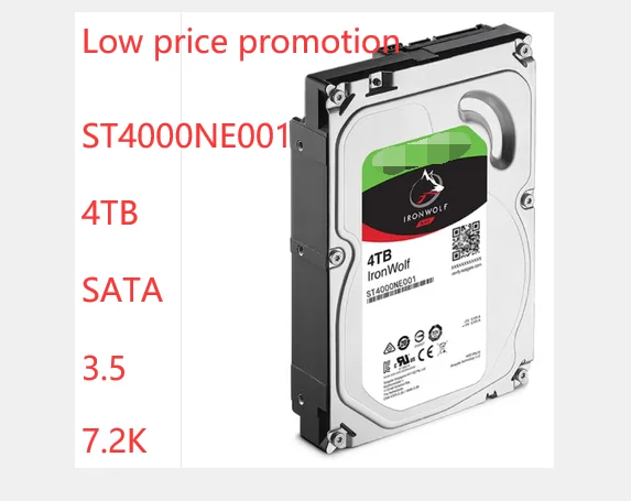 FOR Seagate ST4000NE001 IronWolf Pro NAS 4TB 7200RPM 3.5" SATA Hard Drive