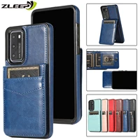 luxury flip leather case for huawei p40 p30 mate 40 30 20 pro plus lite wallet card strong magnetic protection phone bags cover