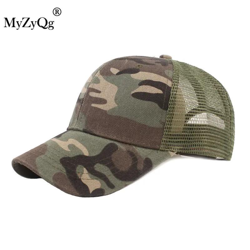 

Summer Outdoor Men Camouflage Mesh Baseball Cap Fishing Sun Shade Hiking Mountaineering Cycling Riding Anti Ultraviolet Hat