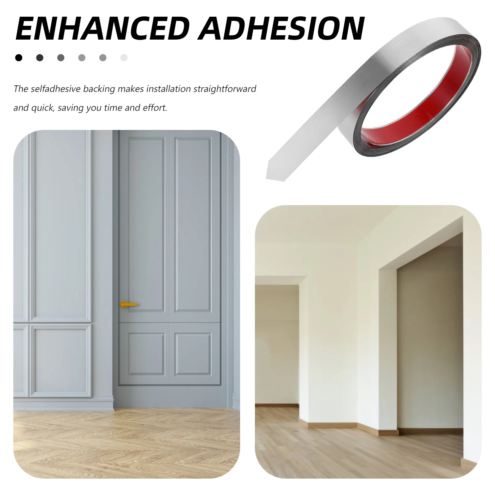 Декоративная полоса из нержавеющей стали наклейка на край плитки отделка