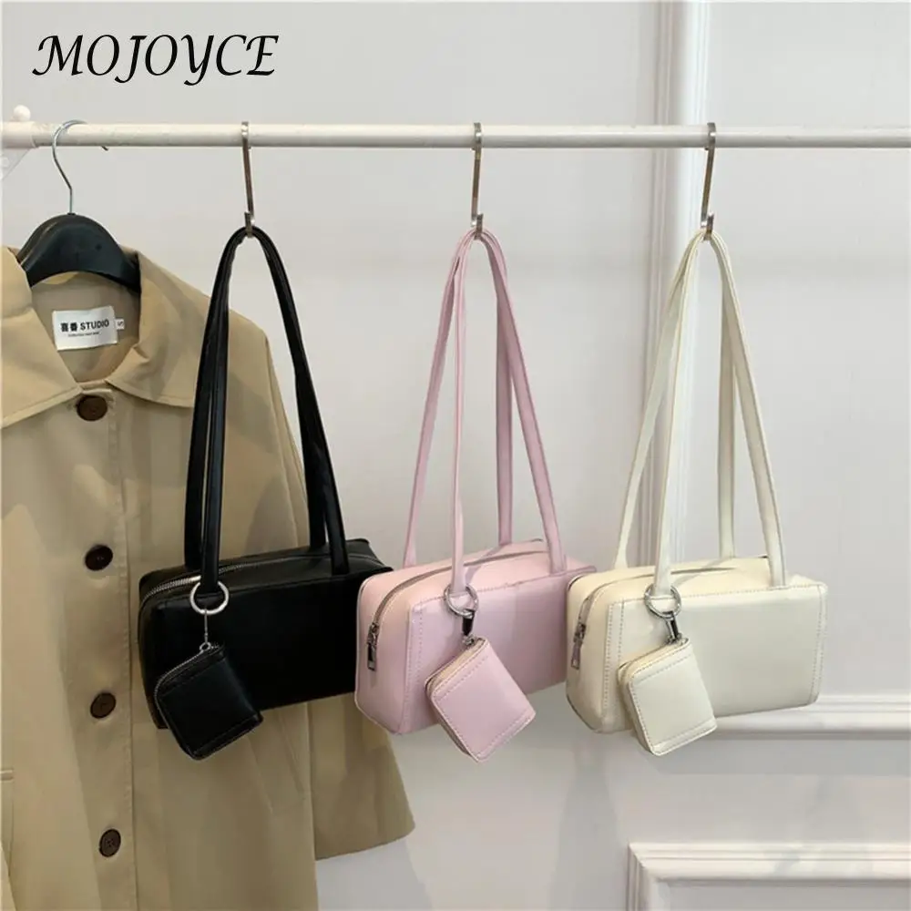 Стильная женская модная сумка через плечо из искусственной кожи с повседневной