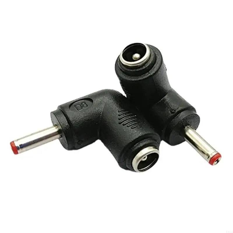Адаптер питания K43A 90 градусов DC5.5x2.1mm к DC3.5x1.35mm