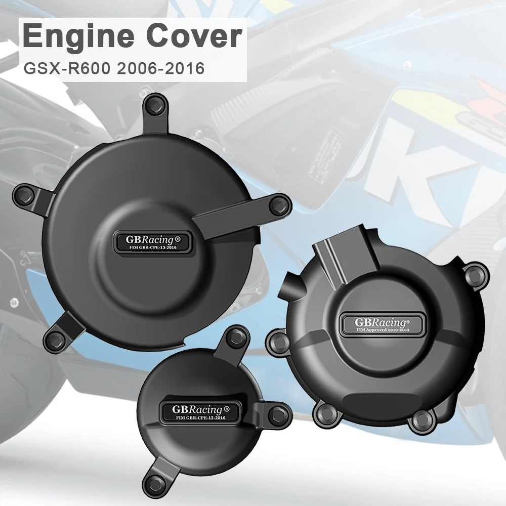 Engine Cover Motorcycle Clutch Alternator Starter Guard For GB Racing For Suzuki GSX-R600 GSXR600 GSX-R GSXR 600 2006-2016 2015