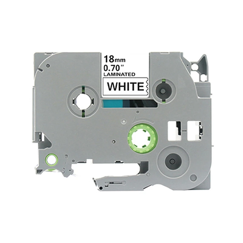 18 мм TZC лента для этикеток бумага печати Brother этикетировочная машина принтер