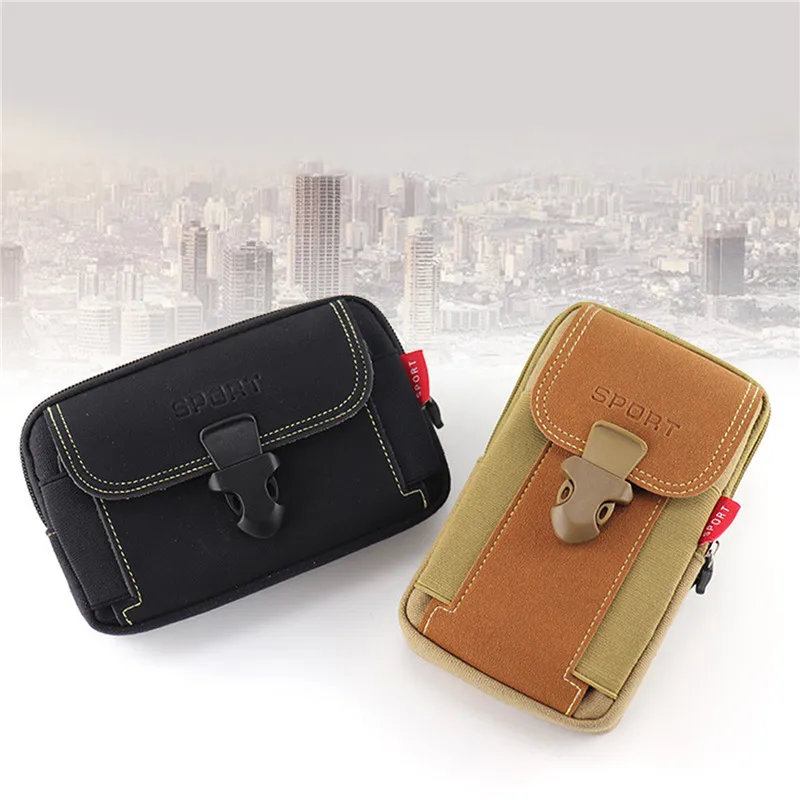

Pocket Bag Outdoor Belt Multi-function Fanny Phone Male Purse Waist Casual Travel Fashion Bum Men Mobile Pouch Sports