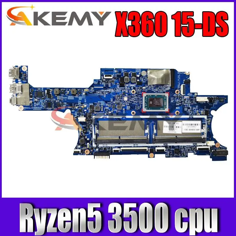 

100% working for HP ENVY X360 15-DS motherboard with Ryzen5 3500 cpu L53874-601 18747-1 448.0GB16.0011 tested ok