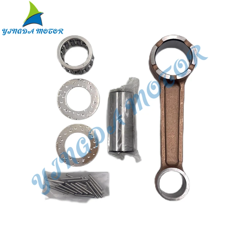 Комплект Шатунов 6K5-11650-00 для Yamaha подвесной 2T 60/70HP 6F5-11650-00 40HP 689-11650 25/30HP 350-00040 9.9HP