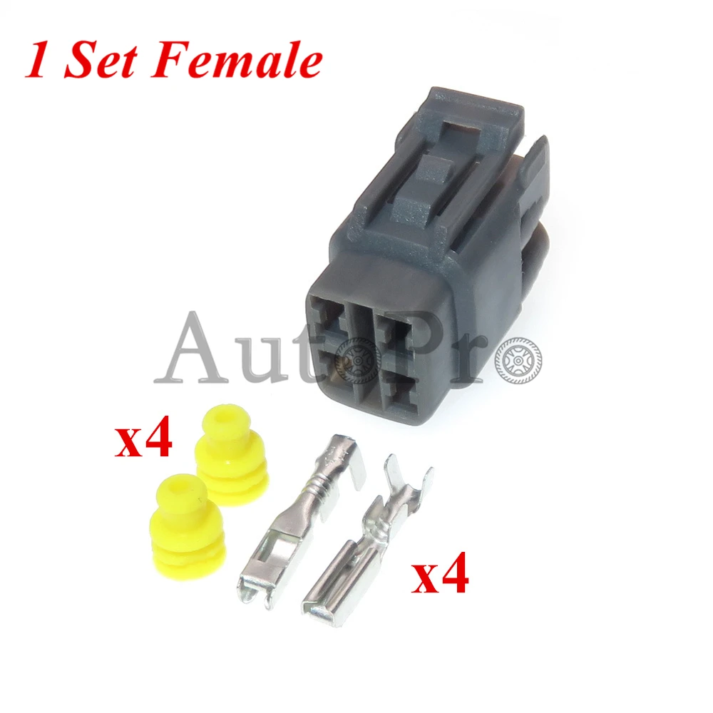 

1 комплект 4 отверстия 90980-11122 90980-11037 6188-0141 6187-4583 6189-0381 автомобильный водонепроницаемый разъем, штепсельная вилка, автомобильный проводной разъем