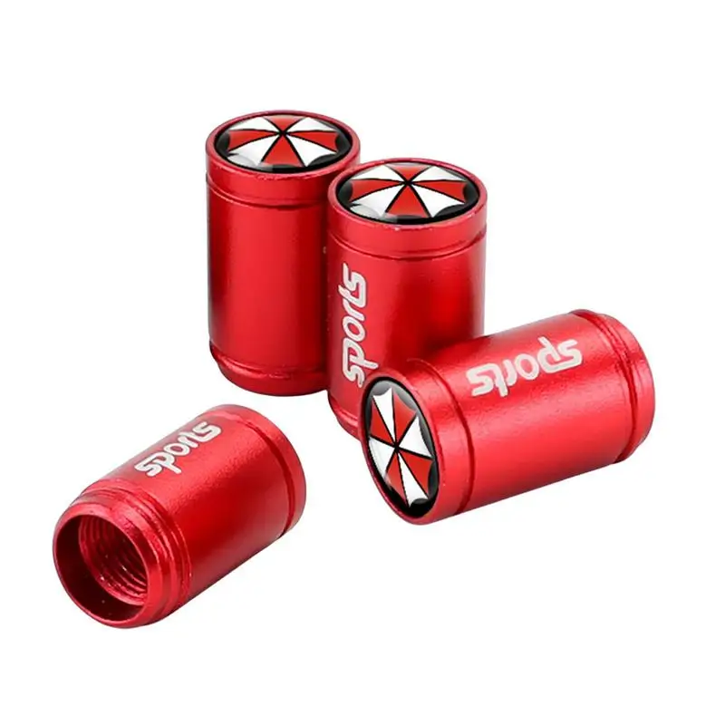 

Stainless Steel Auto Car Tubeless Tire Caps Unique Design Car Truck Air Port Cover Car Tire Stem Caps 4Pcs/set