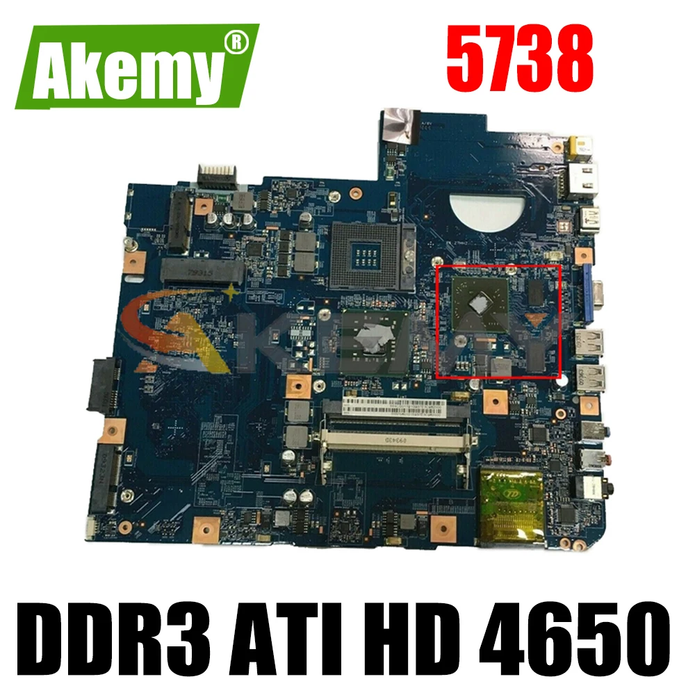 

AKEMY 48.4CG10.011 For acer aspire 5738 laptop motherboard GM45 DDR3 ATI HD 4650 warranty 60 days