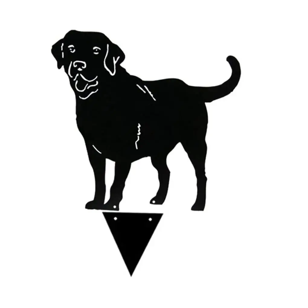 

Iron Statue Garden Stake Sculpture Outdoor Decoration Lawn Landscape Figurine Decorative Patio Balcony Courtyard