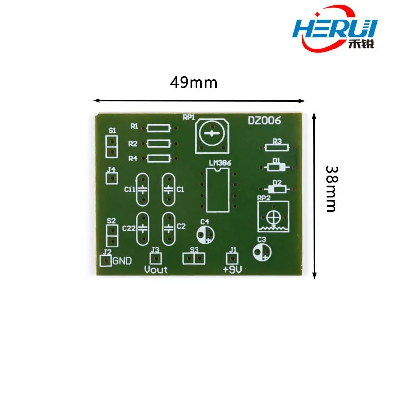 Комплект схемы генератора LM386 оценка навыков запасные части для электронного
