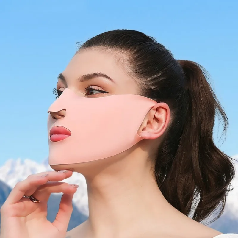 Маска для лица с защитой от УФ-лучей