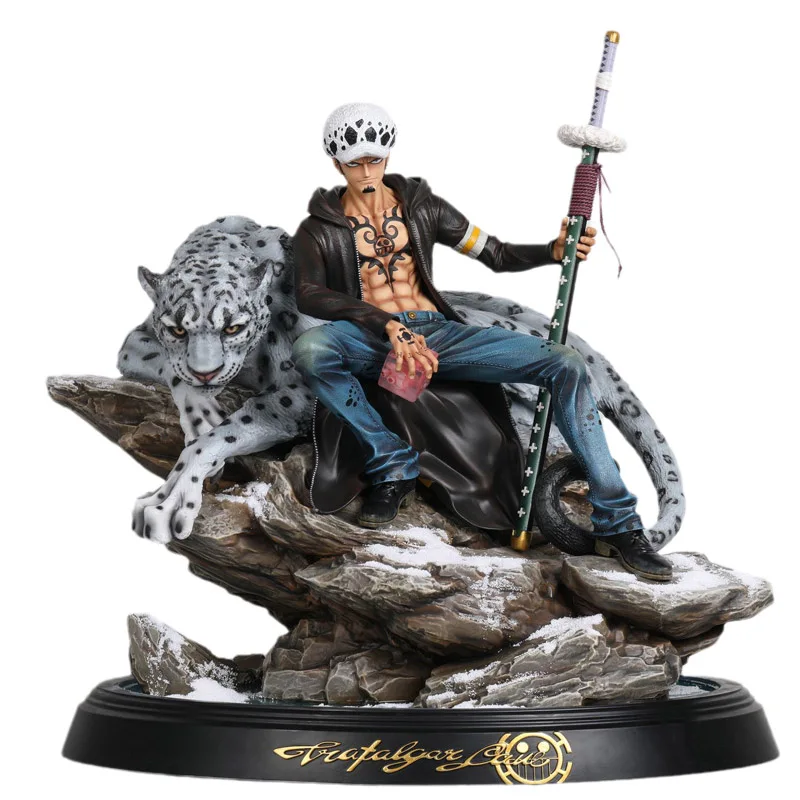 

One Piece Anime Figure 27cm Trafalgar Law Scene Gk Devil Fruit Pvc Action Figure Statue Collection Model Toys For Children Gifts