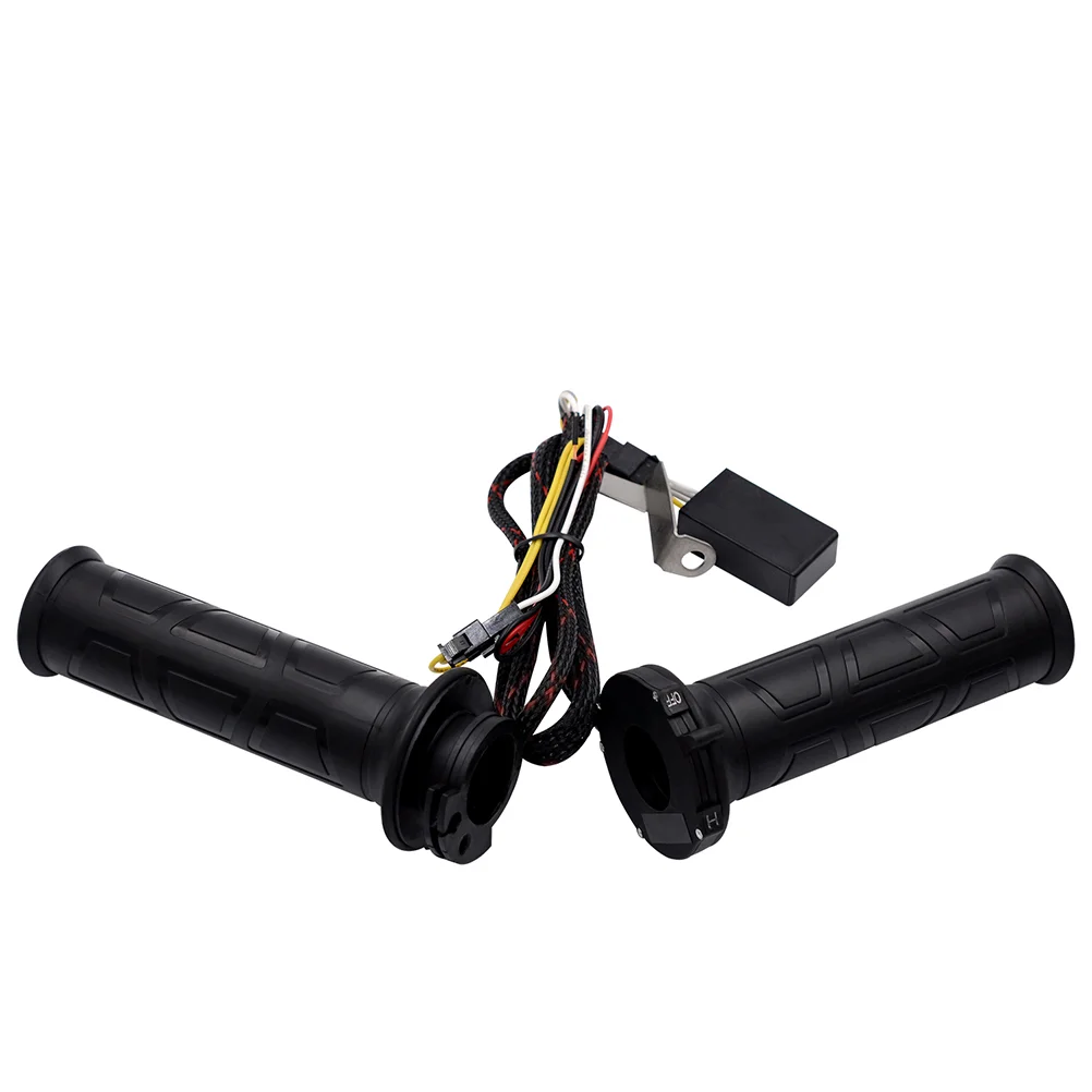 

1PC Universal Rubber Heating Grips Molded Handlebar Motorcycle Handle Heated Grips for Motorbike