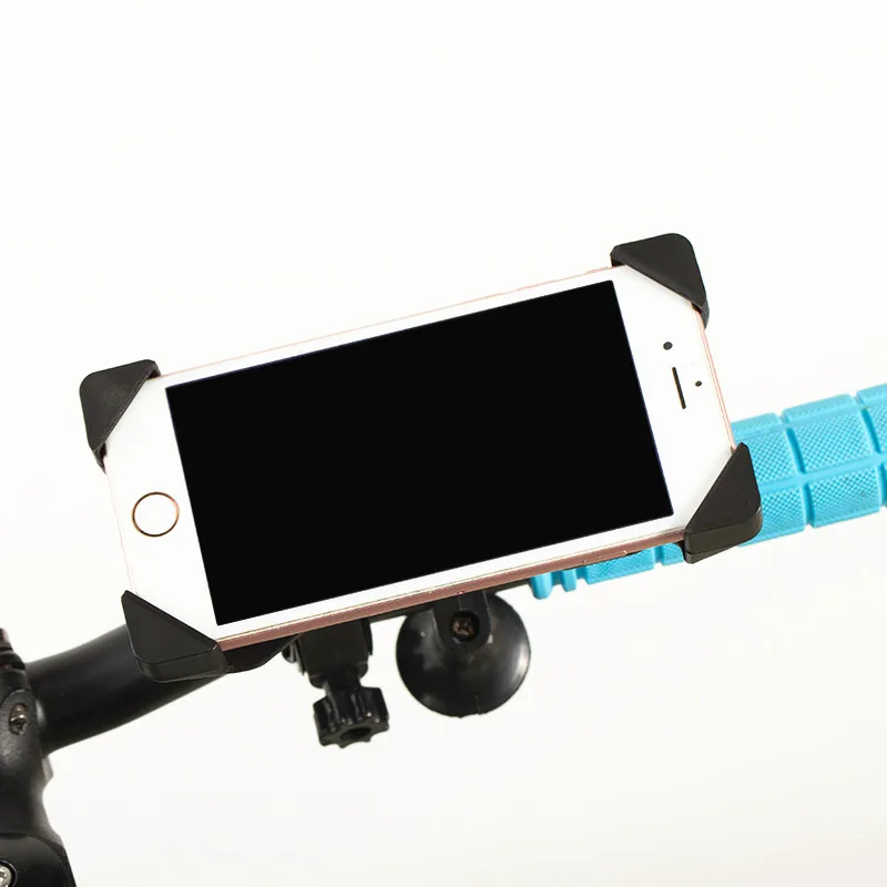 

Metal Motorcycle Phone Holder Handlebar Bicycle Mount Non-Slip Mountain Bike Support Aluminum Alloy Holder For Phone Stand