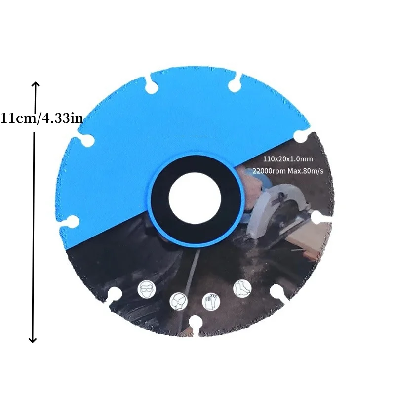 

1 Шт. Специальное Лезвие Для Резки Дерева, Острое Стандартное Стальное Лезвие Для Резки Алюминия Из ПВХ, Электрические Пилы