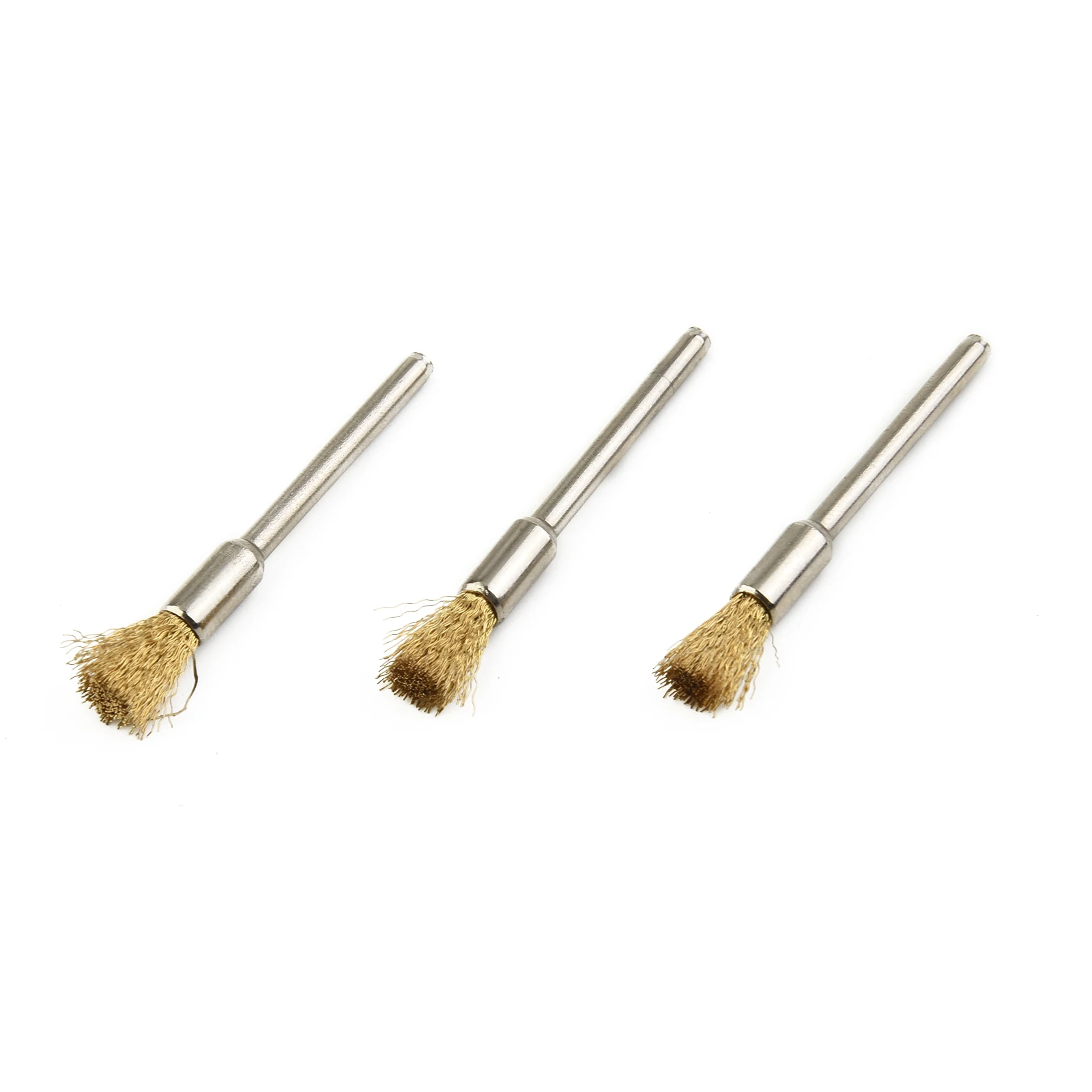 

Polishing Wheels 1/8" Tools For die grinder 18mm 6mm Brass Rotary Shank Wire brush Drill Removal Rust 22mm Durable