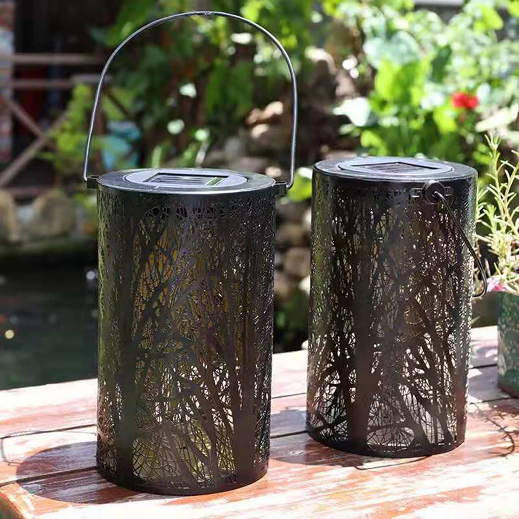 

Lamp Hanging Shadow Solar Energy-Saving Lights Eco-Friendly Lantern Garden