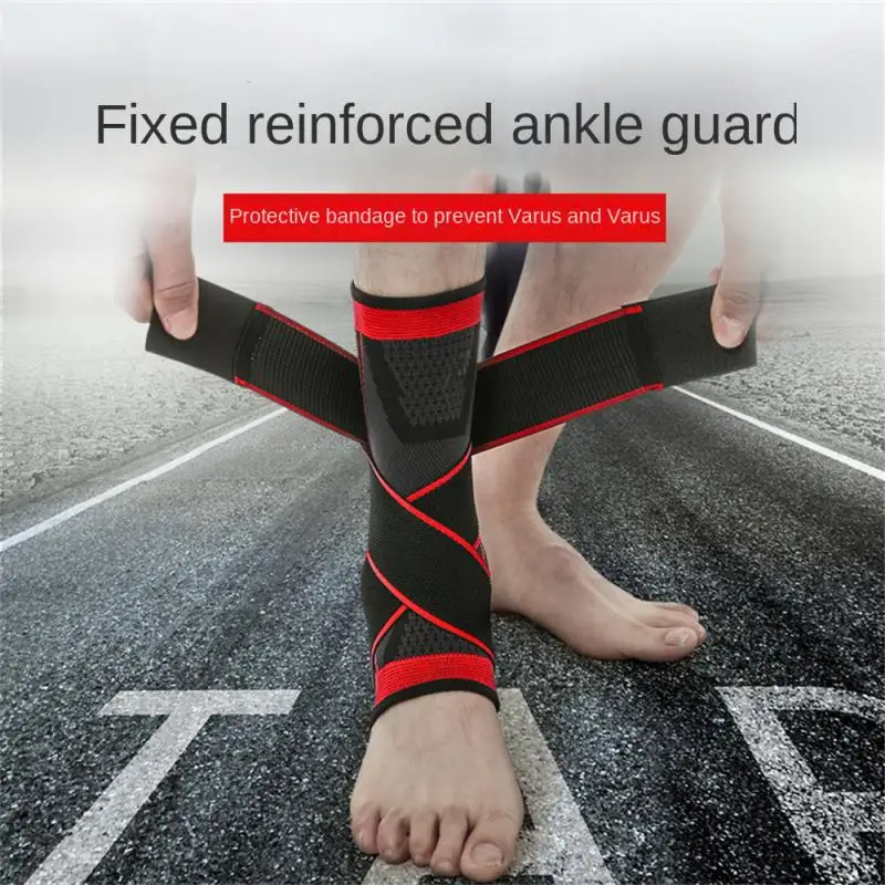 

1PC Adjustable Compression Bandage Ankle Support Ankle Brace Elastic Ankle Strap Protector Fitness Sport Gym Stabilize Ligaments