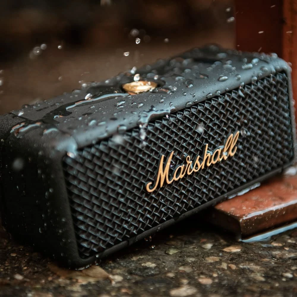 

Оригинальный беспроводной Bluetooth-динамик Marshall Emberton IPX7, водонепроницаемый спортивный стерео бас-звук, уличный портативный динамик