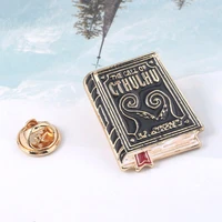 howard phillips lovecraft cthulhu mythos brooches necronomicon the call of cthulhu badge lapel pins bag cloth fans gift