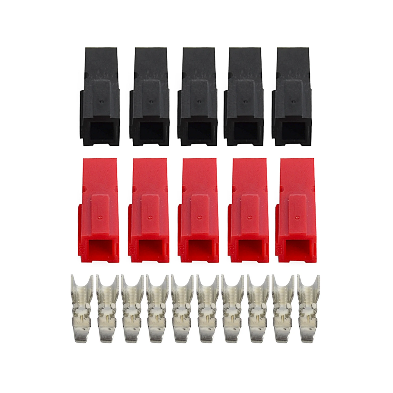 5 комплектов, красный, черный, 30 А, 45 А, 600 в, фотоэлектрический полюс для Anderson Powerpole, 30 А, 45 А, блокирующие штепсельные клеммы