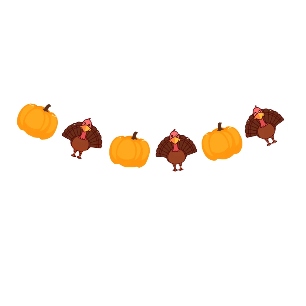 

1pc Thanksgiving Supplies Turkey Banner Thanksgiving Thanksgiving Party Banner Thanksgiving Party Decoration